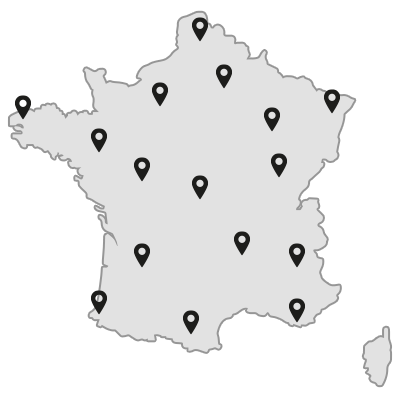 Map France